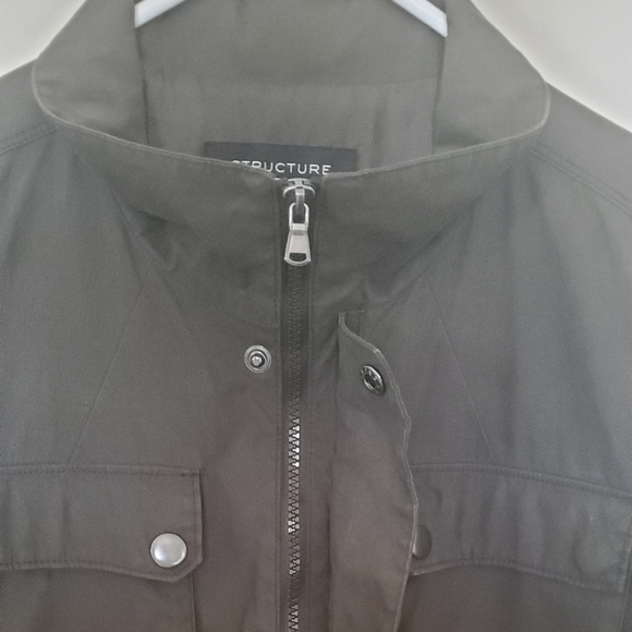 RUCTURE COLLECTION Military  olive green Jacket 60 - Picture 4 of 4
